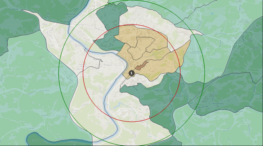 Morgantown, West Virginia - Average Household Expenditure for Health Insurance